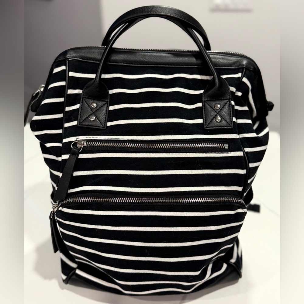Wild Fable • Striped Backpack / Diaper Bag